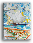 35 х 25 см.,  холст, масло, пастель,  2006