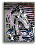   80 х 60 см., холст, масло, масляная пастель, уголь, 2011г.  