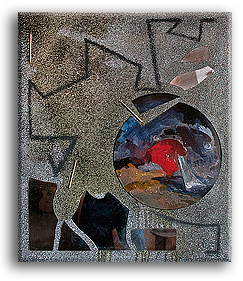 70 х 60 см.,  холст, ассамбляж,  2013  
		
		                                  УВЕЛИЧИТЬ