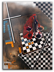 91 х 66 см.,  холст, ассамбляж,  2014    
                   
                                                 УВЕЛИЧИТЬ
