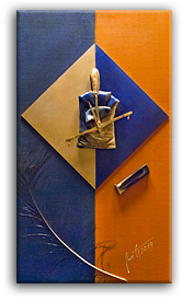 75,5 х 45 см.,  холст, ассамбляж,  2015    
                   
                                                 УВЕЛИЧИТЬ