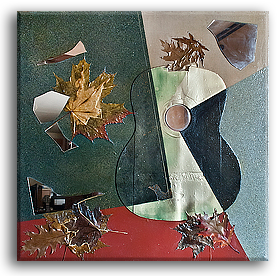 75 х 75 см.,  холст, ассамбляж,  2013  
	   
                       CLICK TO ZOOM IN