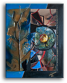 90 х 70 см.,  холст, ассамбляж,  2013  
	   
                       УВЕЛИЧИТЬ