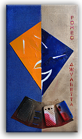 75,5 х 45 см.,  холст, ассамбляж,  2015    
                   
                                                 УВЕЛИЧИТЬ